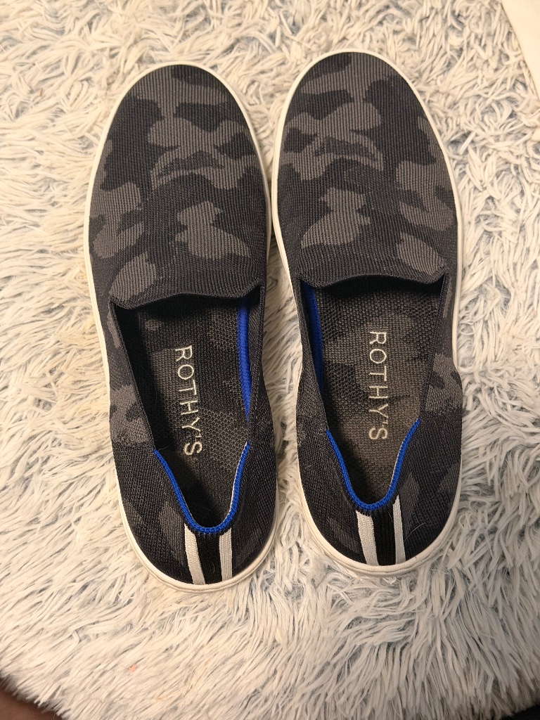 Rothy's Limited Edition Camo Slip Ons